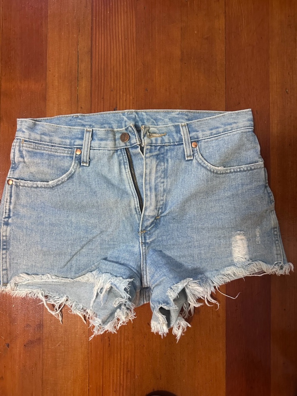 Wrangler Cutoff Denim Women’s Shorts - Size 28